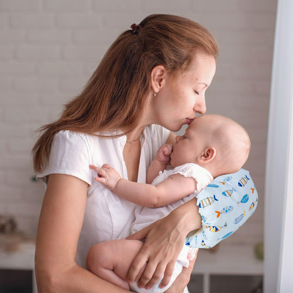 TEUOPIOE colorful fish design adds cheerful style to nursing