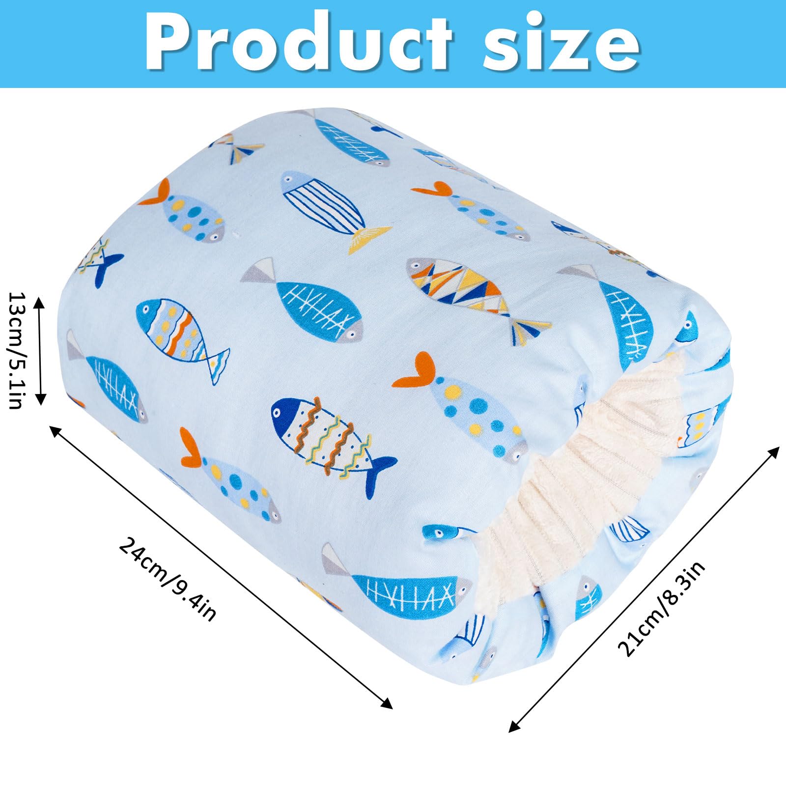 TEUOPIOE multi-purpose pillow supports bottle feeding and breastfeeding