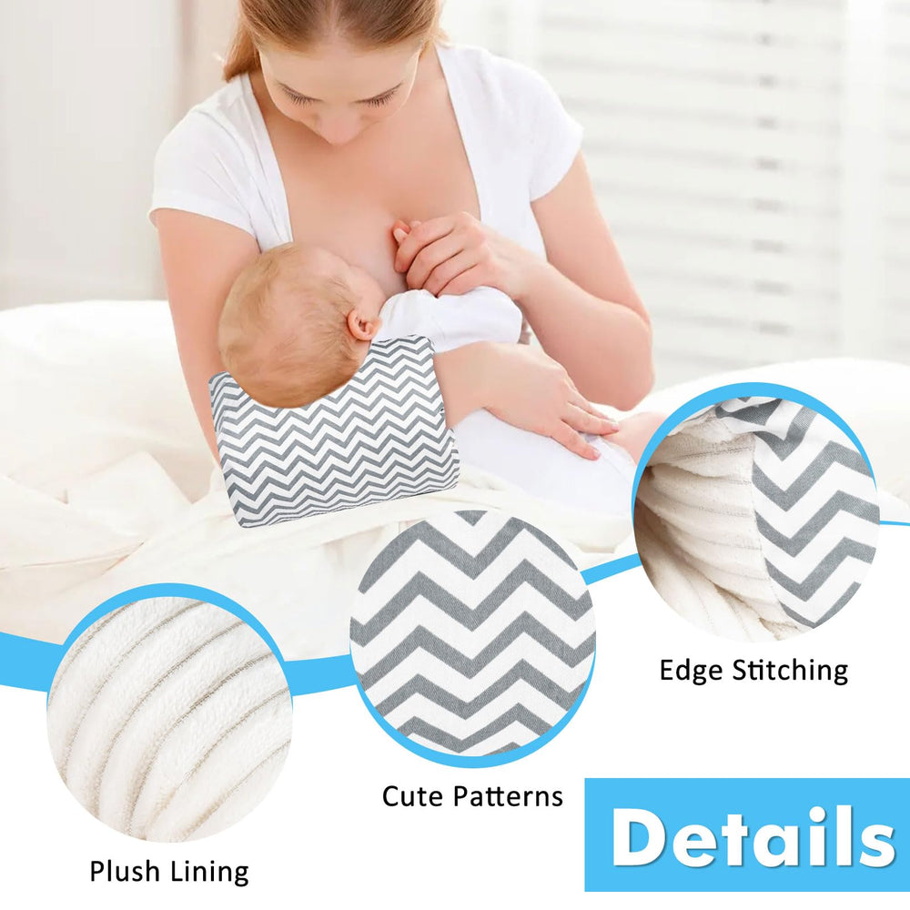 TEUOPIOE portable compact nursing pillow ideal for travel and outdoor use.