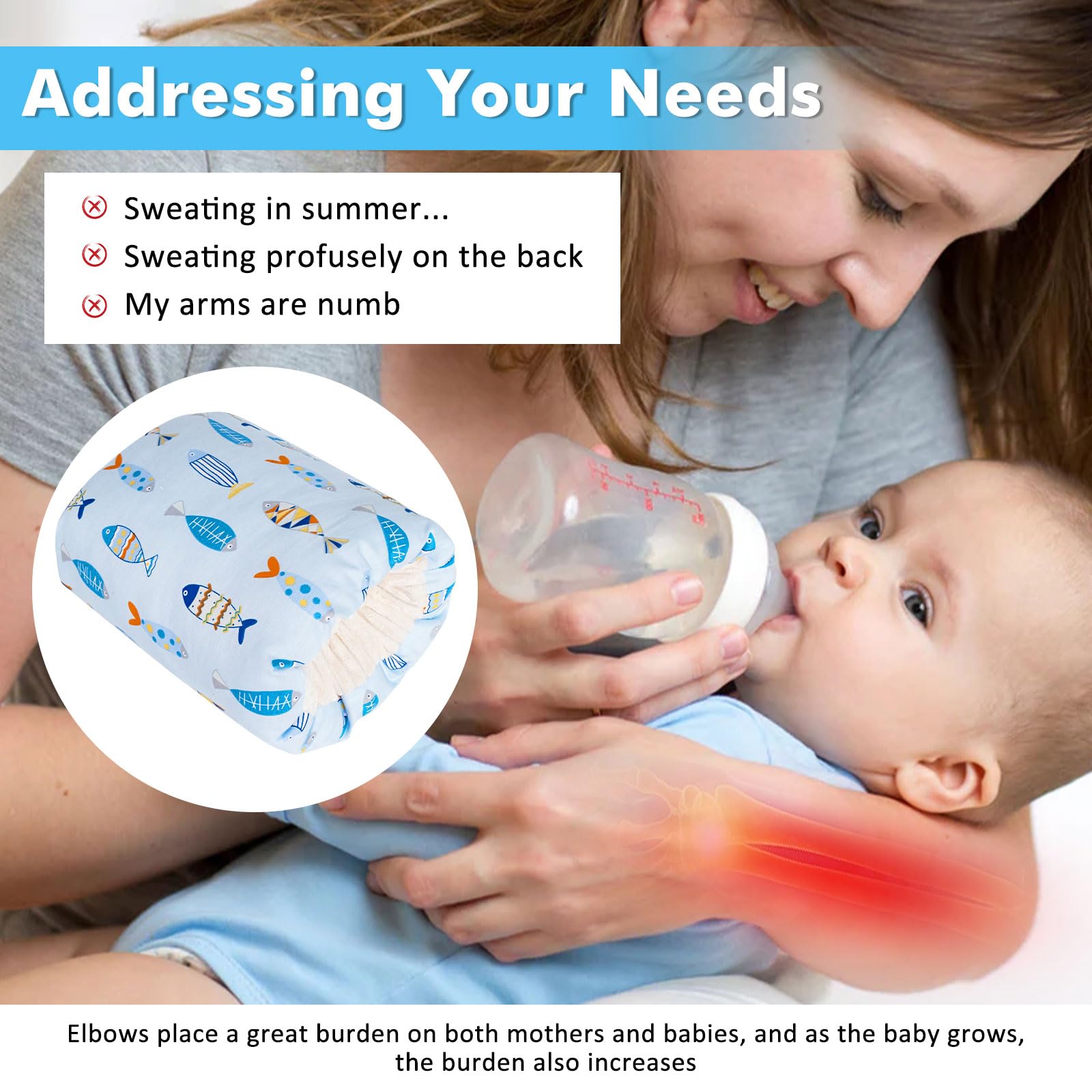 TEUOPIOE skin-friendly cotton gives a gentle touch for baby