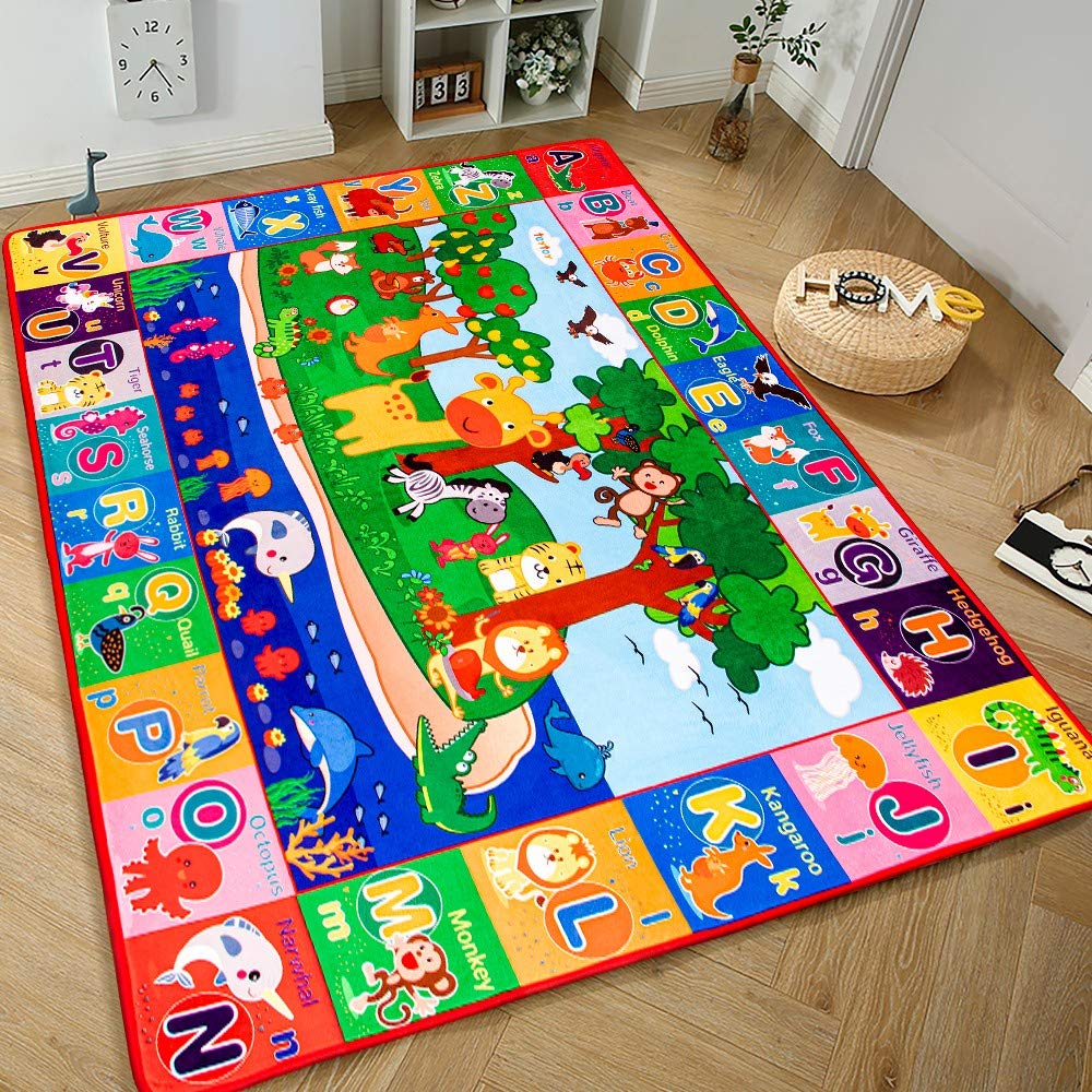 teytoy Baby Cotton Play Mat easy-clean surface simplifies quick wipe-down after use.