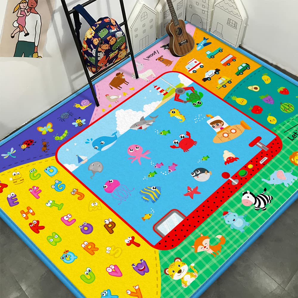 Teytoy large play area showcases ample space for crawling and sitting play