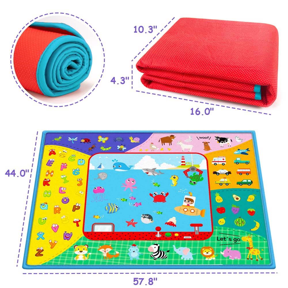 Teytoy padded surface image emphasizing cushioned surface for tummy time and floor activities
