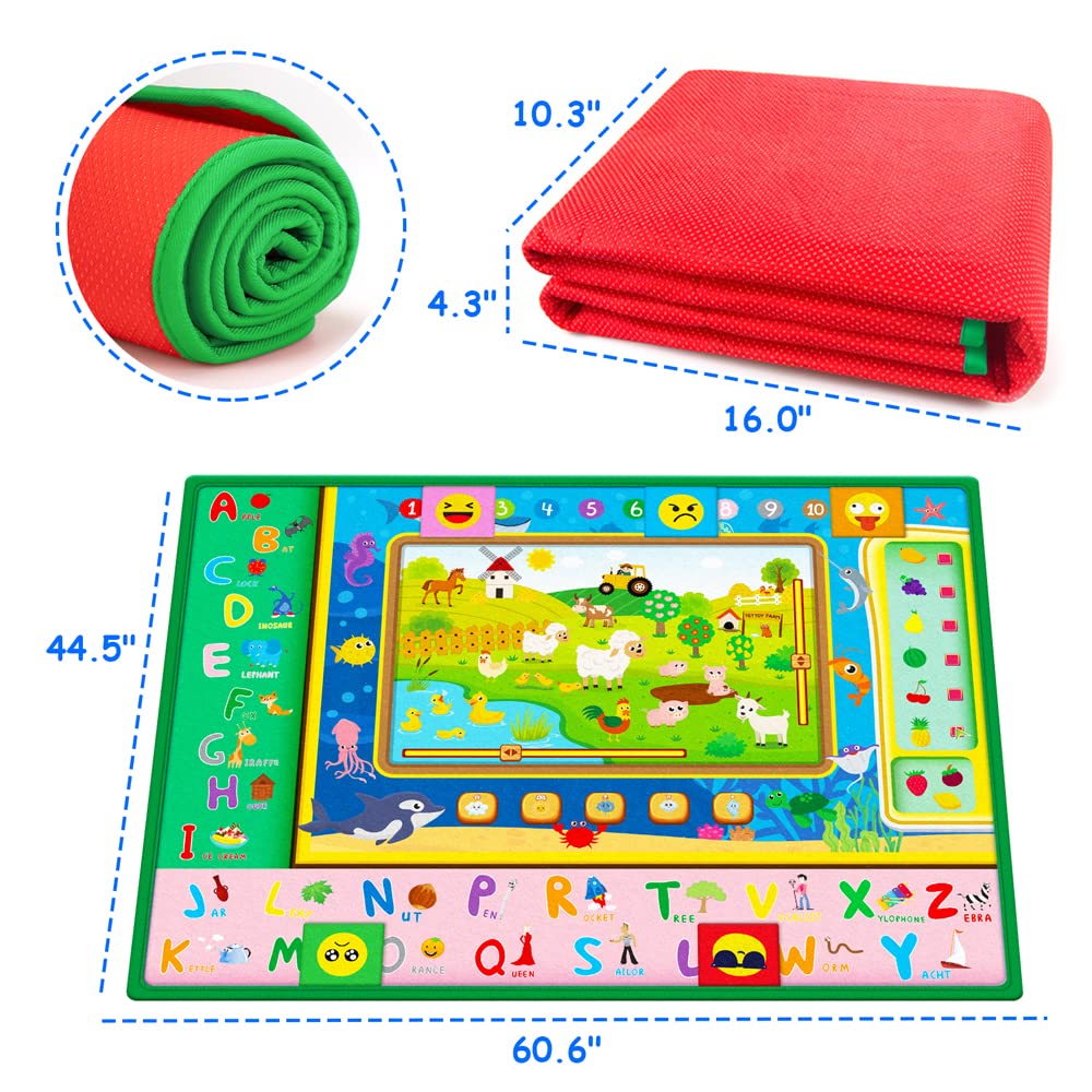 teytoy tummy time and crawling area supporting early movement