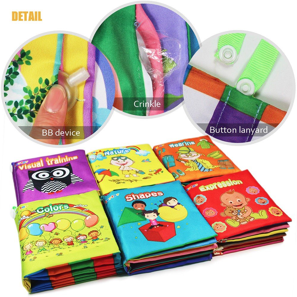 teytoy my first soft book sturdy stitching withstands curious handling.