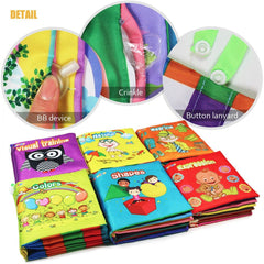 teytoy my first soft book sturdy stitching withstands curious handling.