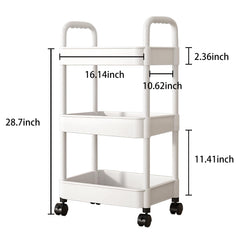Tfulad diaper cart wheels 360 view highlighting smooth mobility