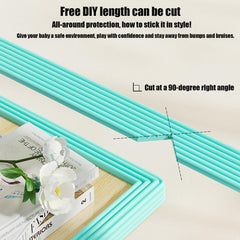 TFXXSJWY corner protector guards baby corners with soft foam protection.