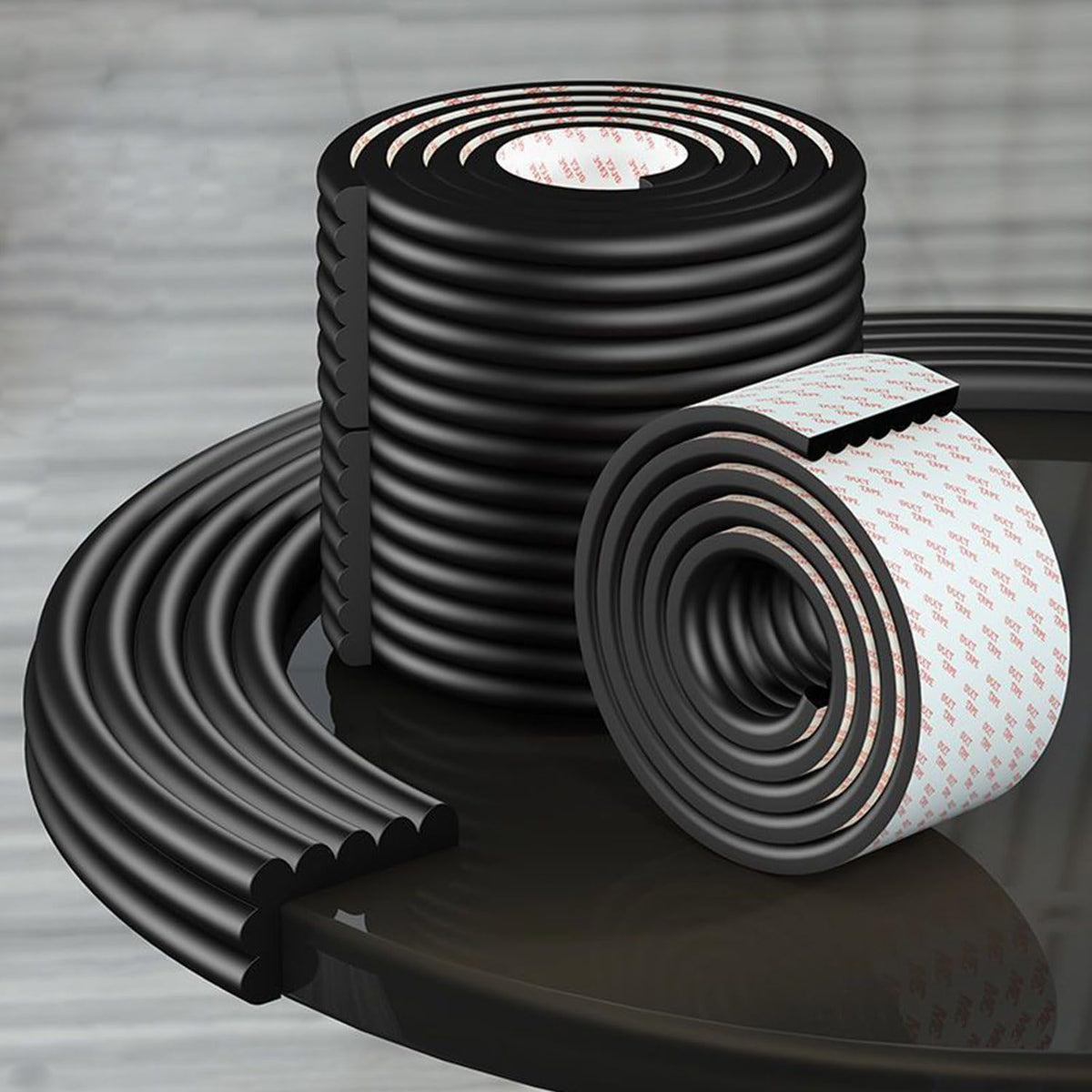 TFXXSJWY soft foam edge protector on a table corner for family safety