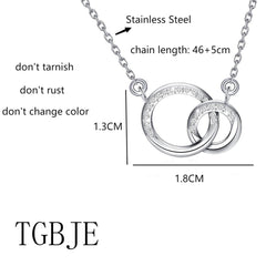 TGBJE Madrina Necklace chain details highlight durable material for daily use.