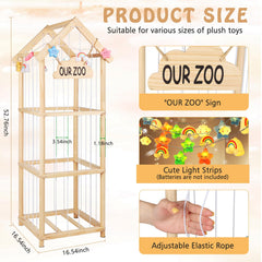 TGS our-zoo-roof-sign-detail highlights playful design inviting organization.