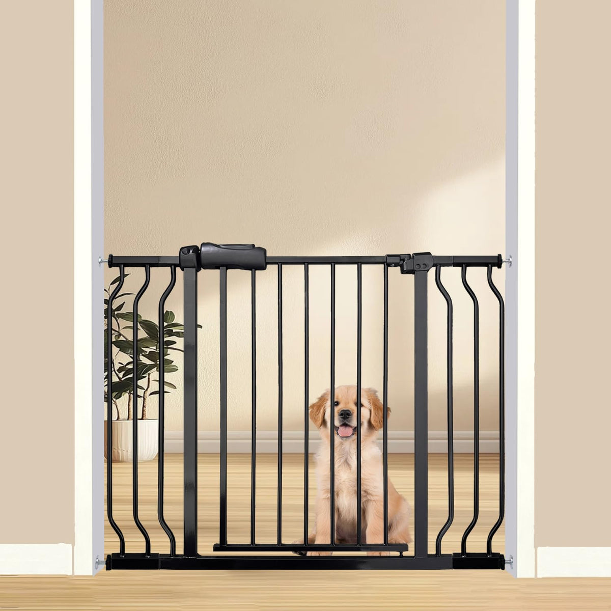 Thasamm expandable baby gate extensions for wider openings improve doorway safety