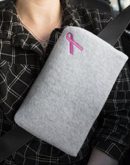 The Breast and Chest Buddy front view mastectomy pillow provides gentle post-surgery comfort.