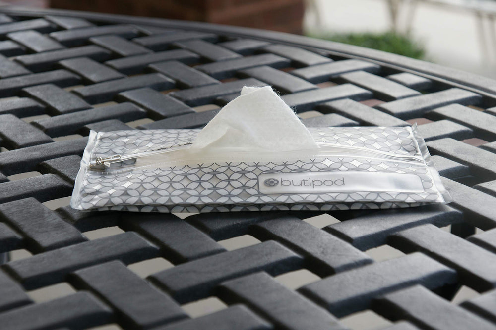 Buti-Bag Co Butipods in diaper bag illustrates mom-friendly convenience