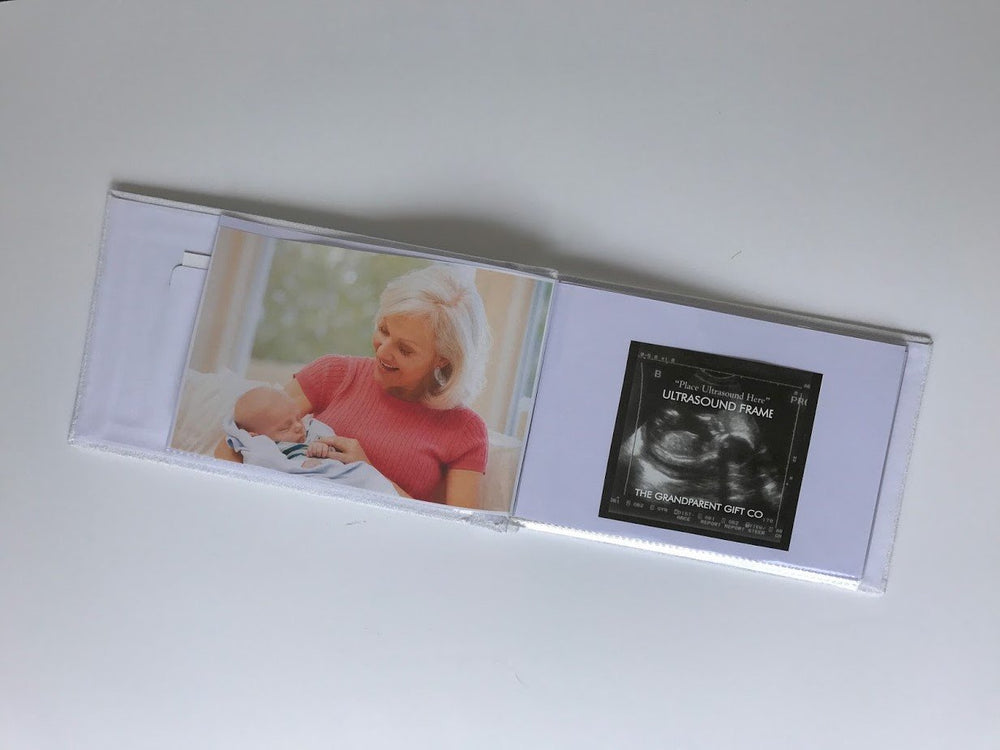 The Grandparent Gift Co. 5x7 faux-suede album feels elegant and tactile.