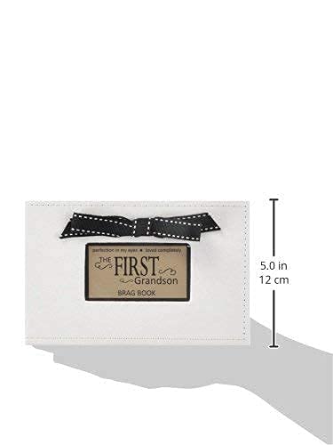 The Grandparent Gift Co. brag book holds 32 photos to preserve memories.