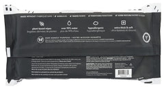 Water-forward wipes with over 99% water for gentle cleansing.