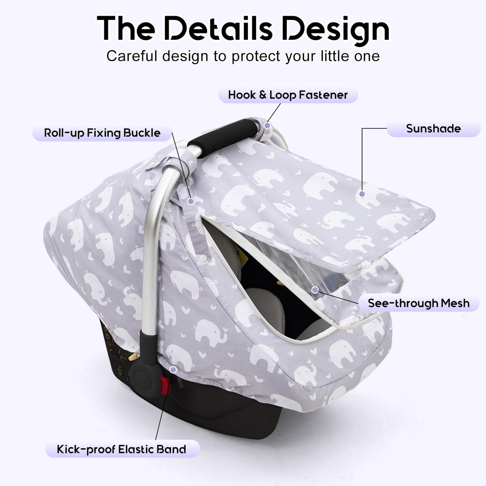 THE KENKYO 360° protection blocks wind and dust for quiet, content rides