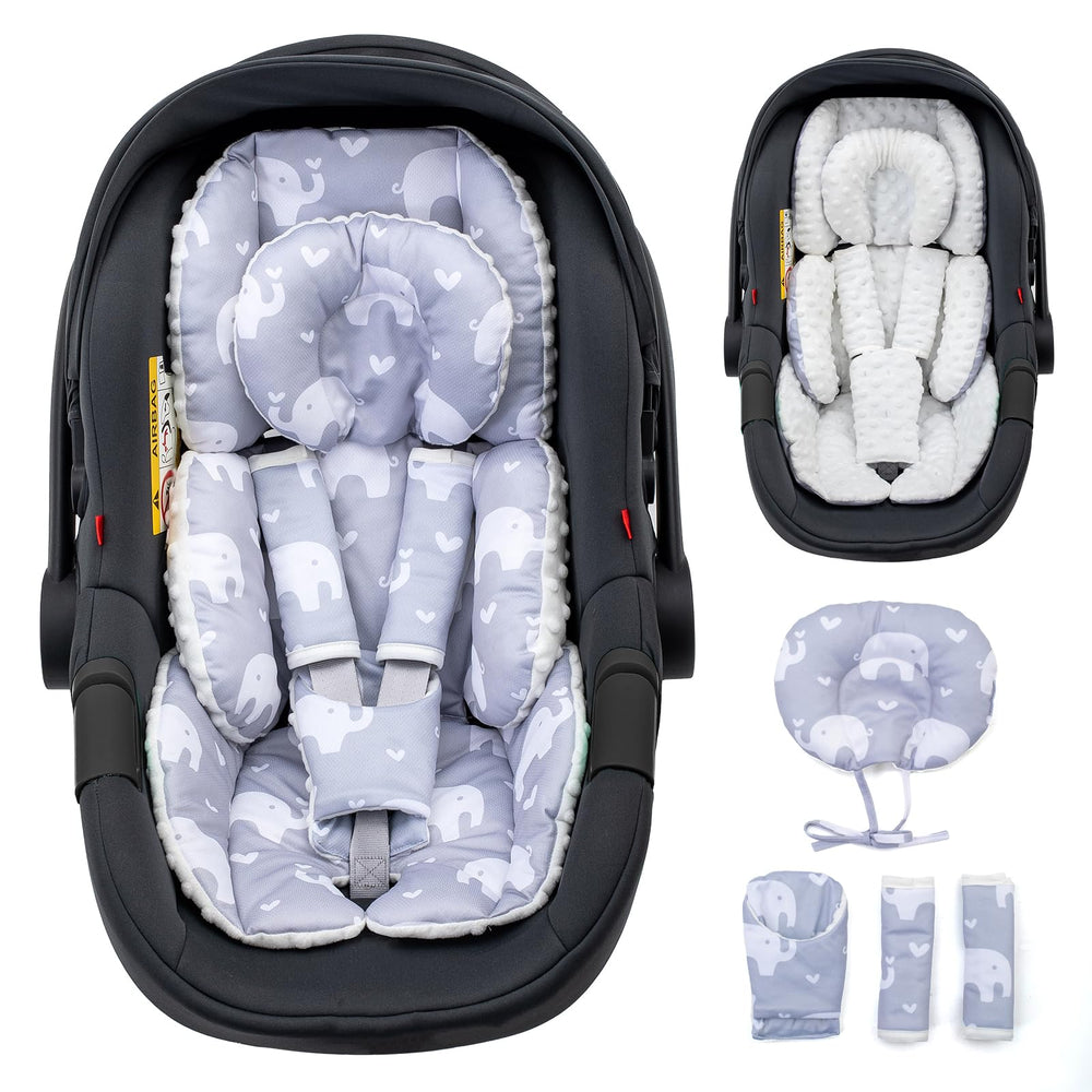 THE KENKYO head-support with extra headrest aids gentle neck alignment on car rides