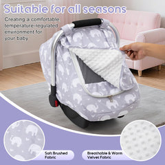 THE KENKYO mink-velvet interior provides soft touch and lasting warmth for baby