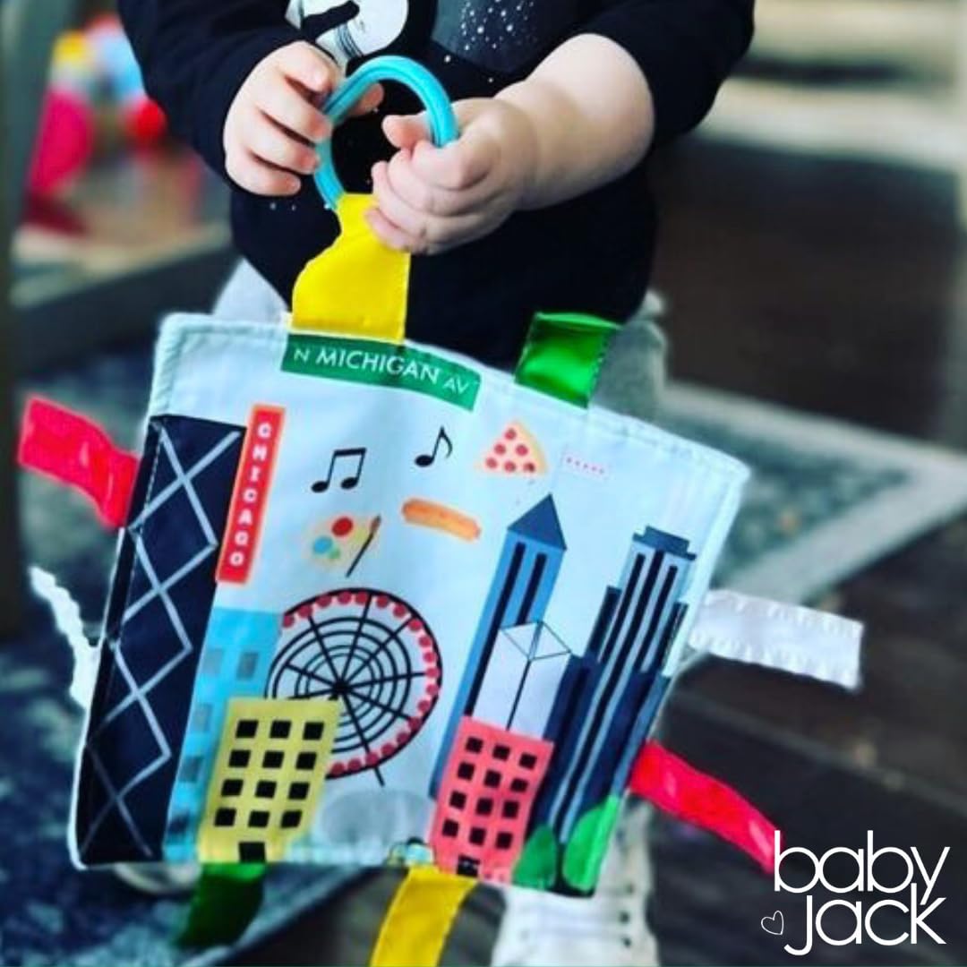 The Learning Lovey gift-ready packaging for a thoughtful baby gift option.