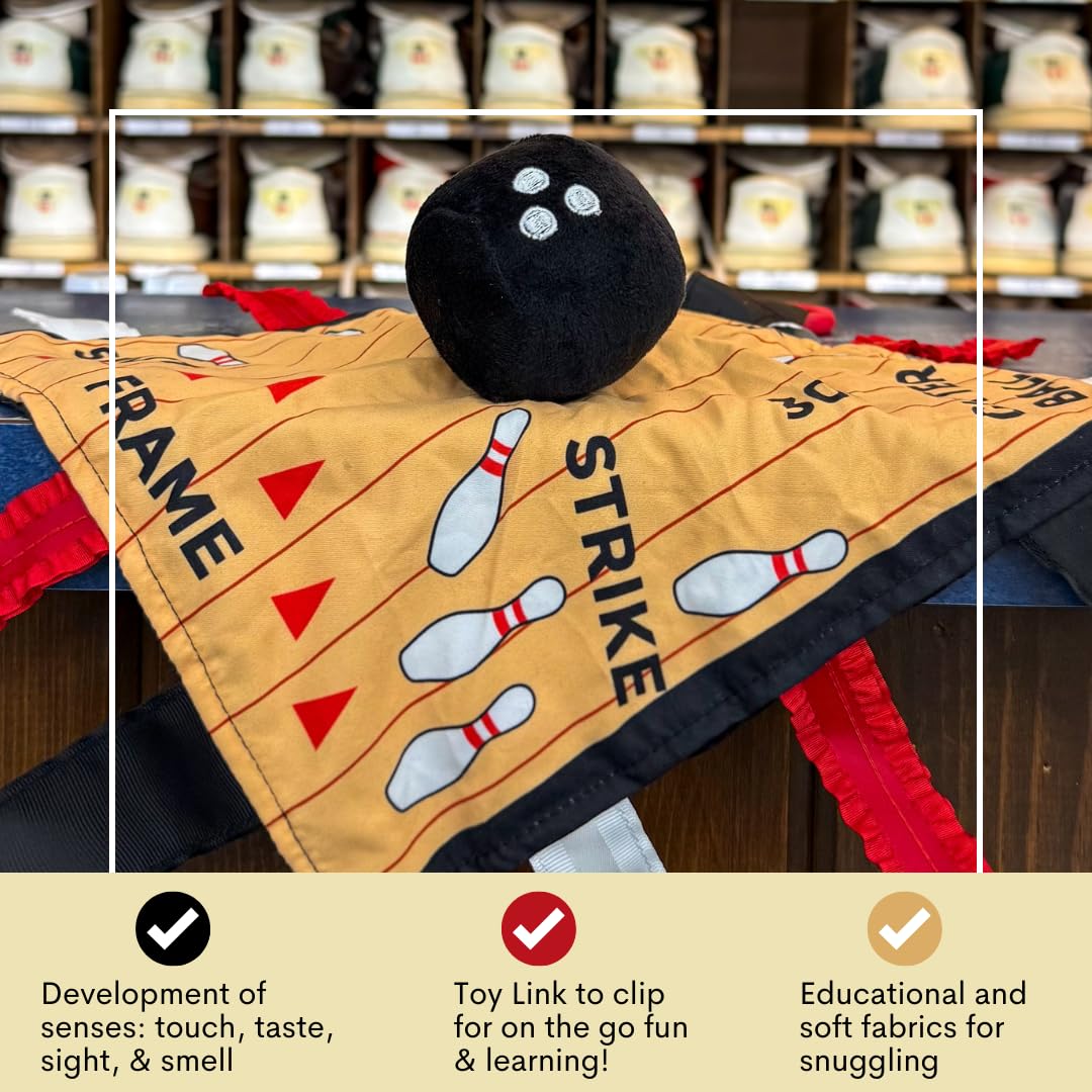 The Learning Lovey double-stitched construction supports durable, long-lasting engagement for babies