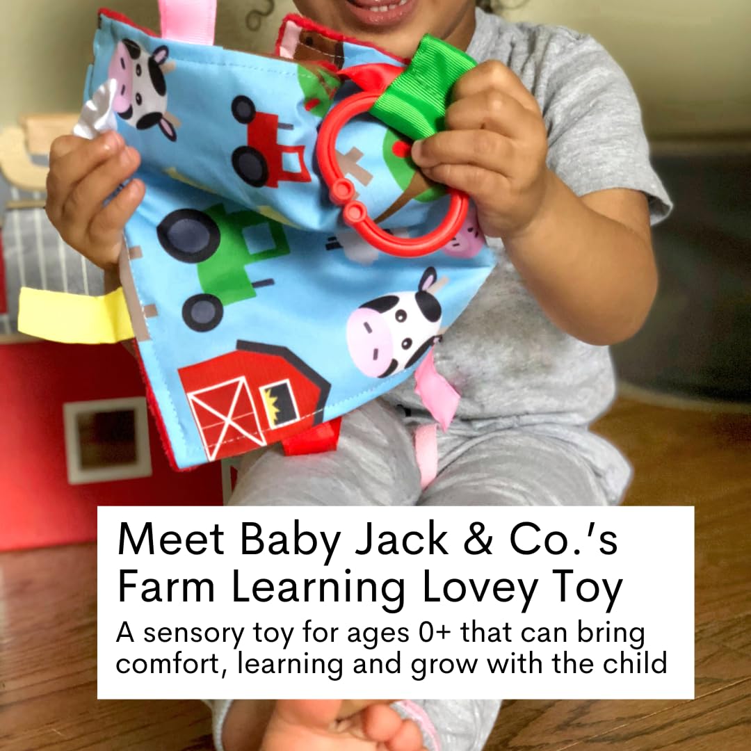 The Learning Lovey crinkle-texture-ribbons close-up showing engaging textures for baby discovery