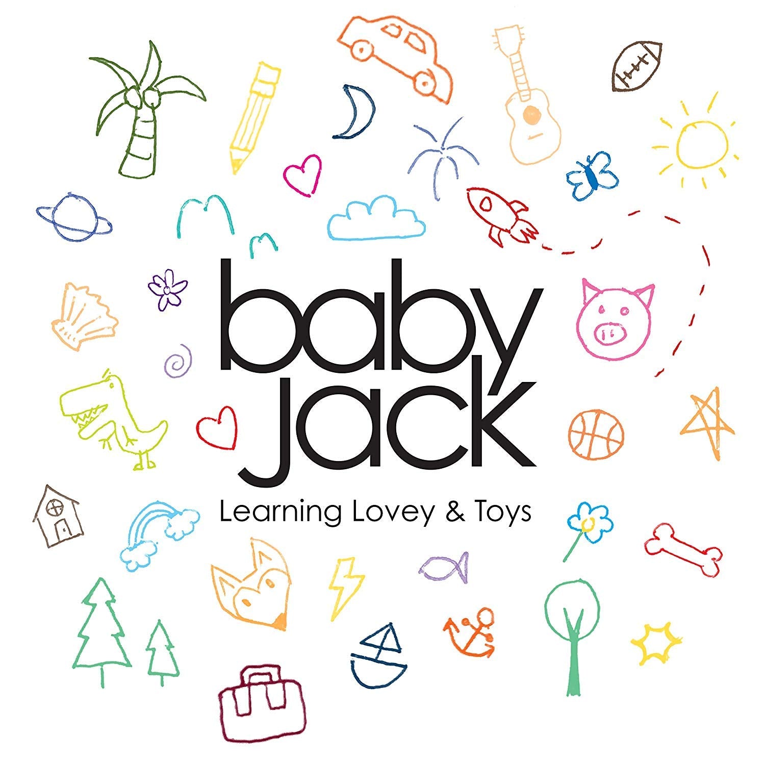 The Learning Lovey ribbons sewn shut closeup shows safe, snag-free play.