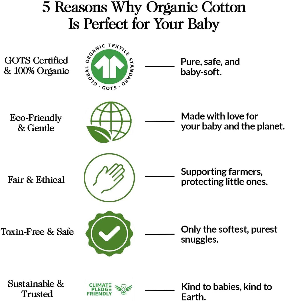 The Linen Company New York Baby Delight-compatible sheets for quick changes.
