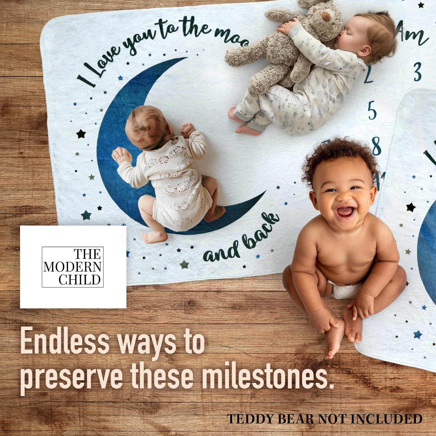 The Modern Child Blue Moon design offers versatile on the go photo ideas.
