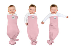 The Ollie Swaddle adjustable-closure offers a secure, customizable fit for growth.