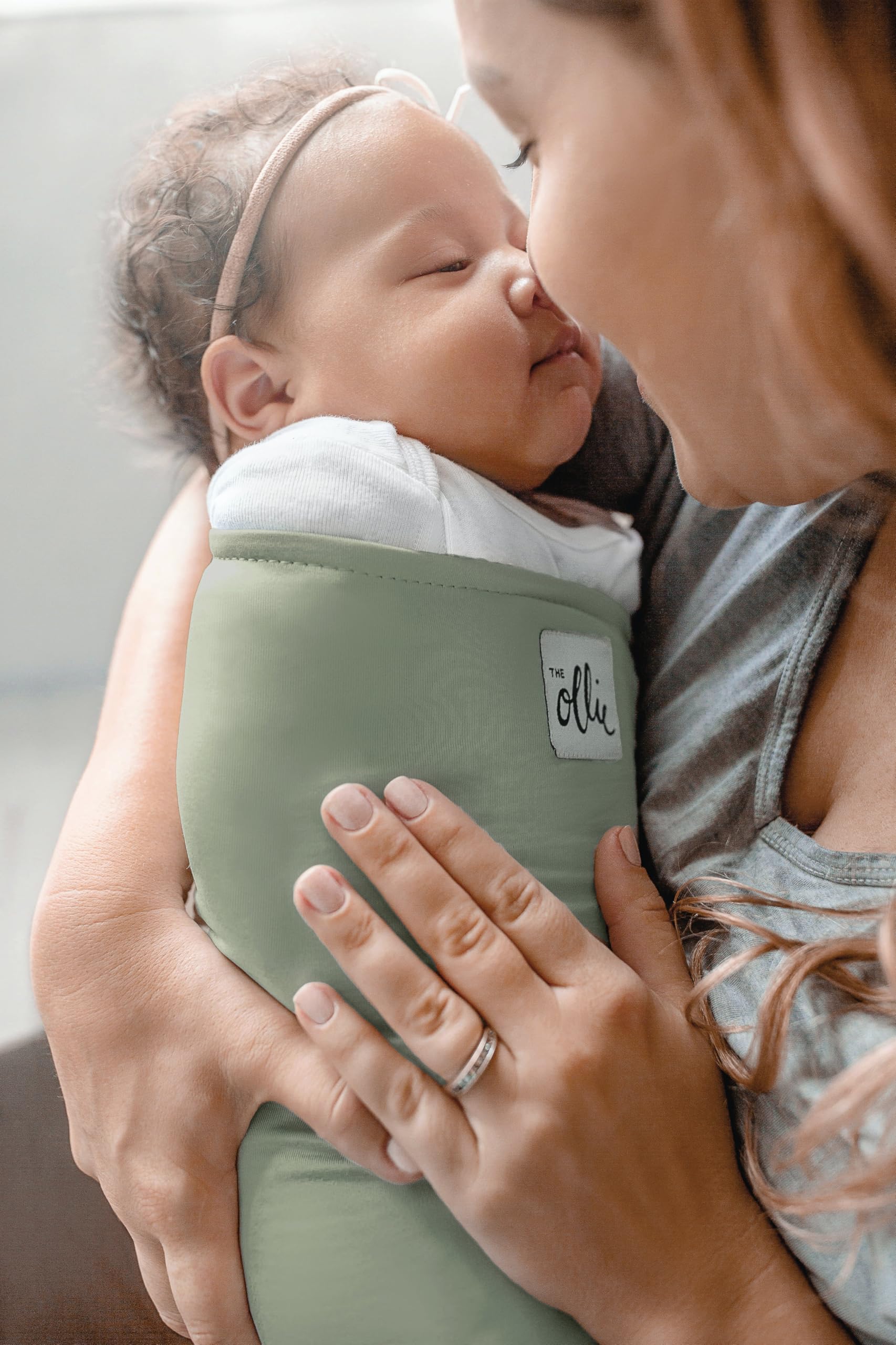 The Ollie Swaddle machine-washable with delicates bag for easy ongoing care