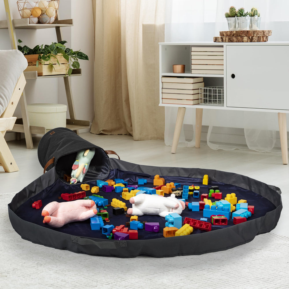 The Panda Collab easy cleanup action encouraging independent play sessions
