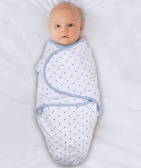 The Peanutshell breathable cotton swaddle fabric detail emphasizes softness and fade resistance.