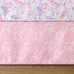 The Peanutshell Butterfly Song closeup fabric highlights soft microfiber touch.