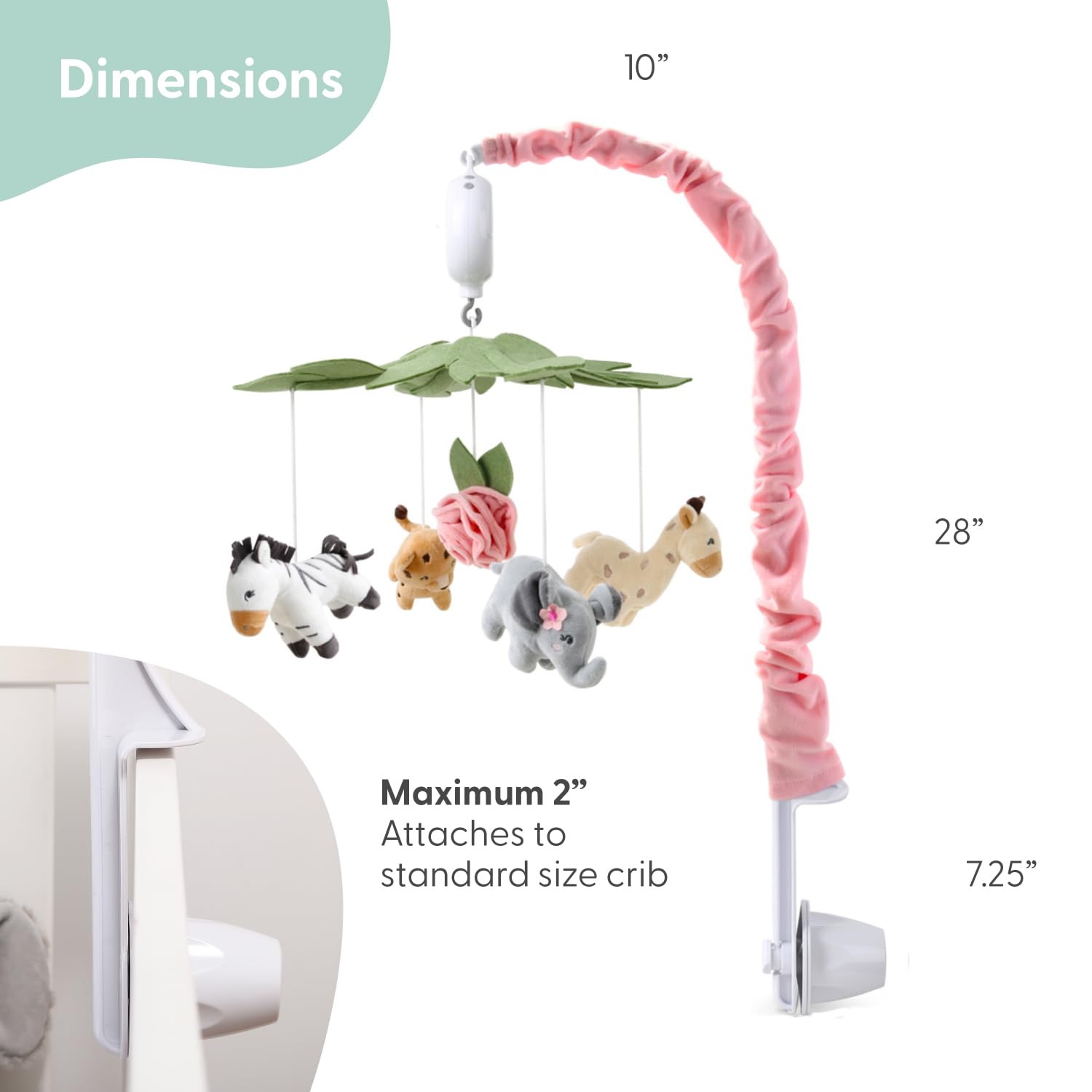 The Peanutshell 12 lullabies feature a digital music box for varied soothing tunes.