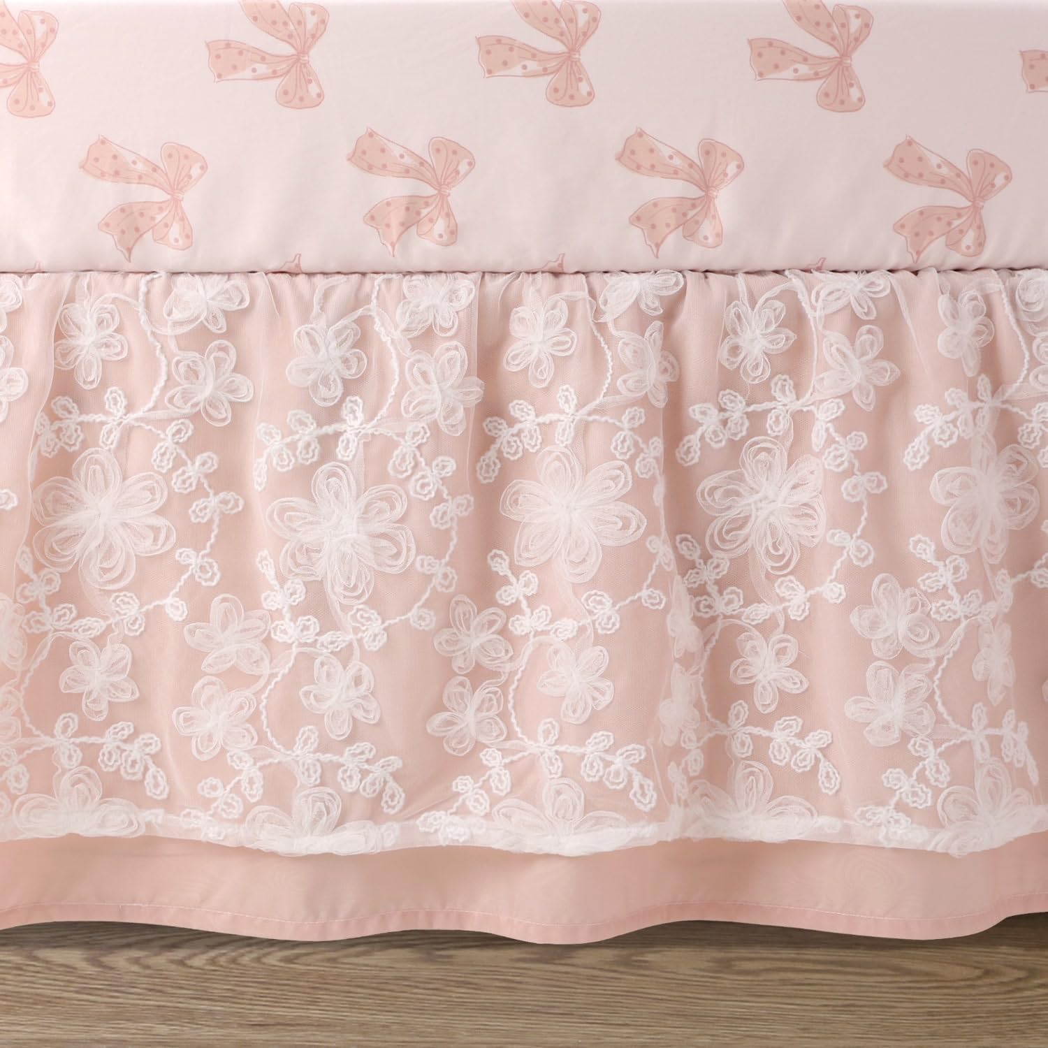 The Peanutshell Grace fabrics feature moire taffeta for luxe visual appeal.