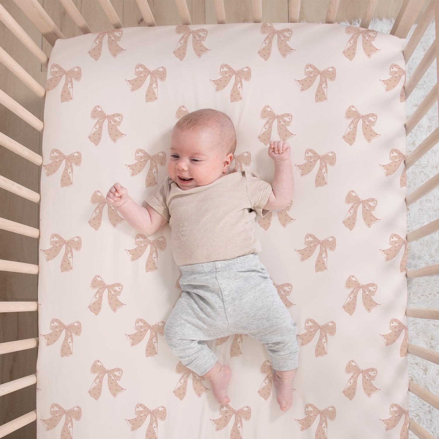 The Peanutshell Grace nursery room setup showcases cohesive decor ideas for stylish nurseries.