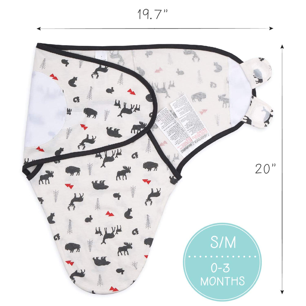 The Peanutshell machine-washable swaddle: fade-resistant for easy care.