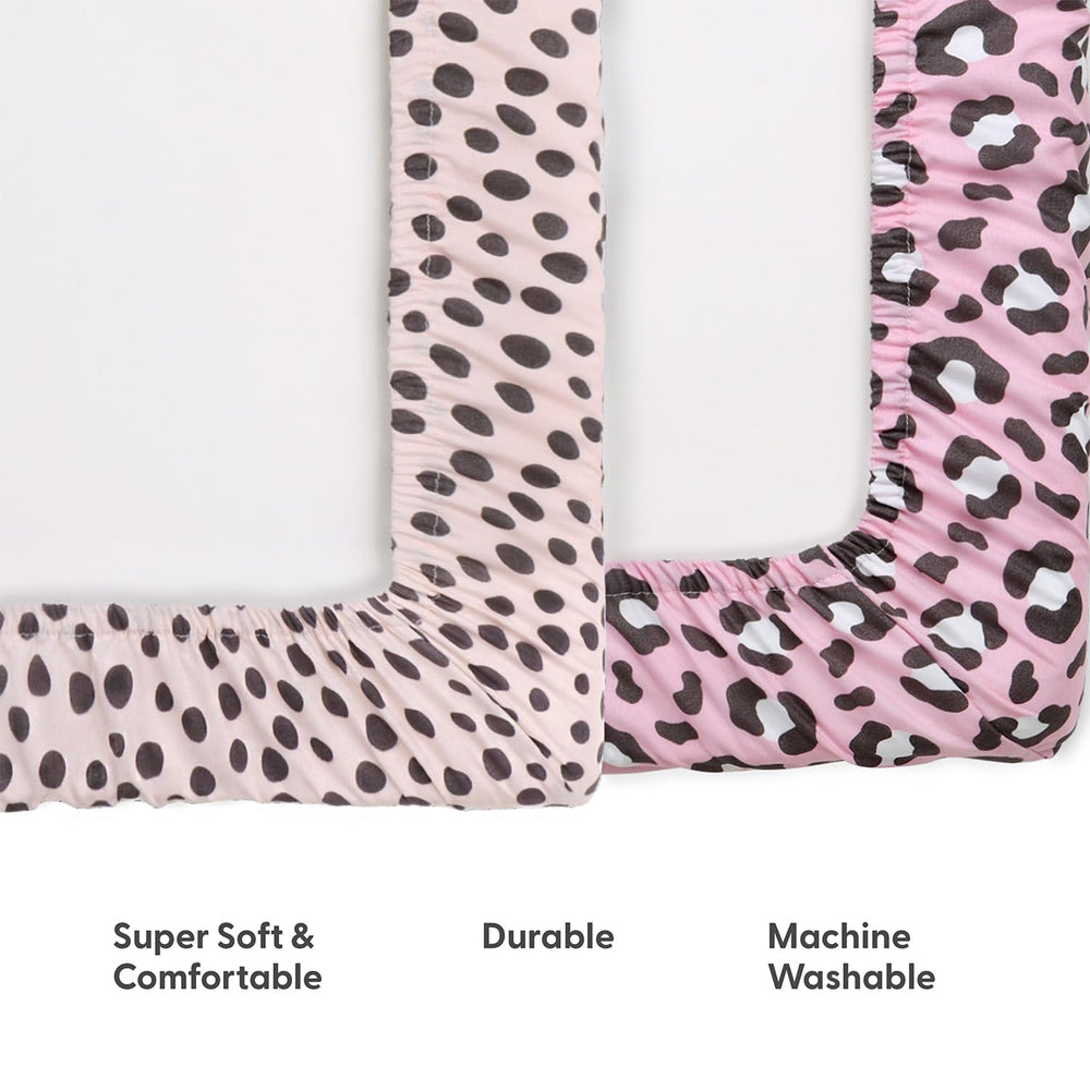The Peanutshell soft microfiber baby sheets promote airflow for all-day comfort