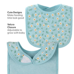 The Peanutshell soft terry fabric close-up shows gentle, absorbent material for baby skin.