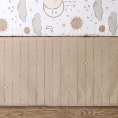 The Peanutshell Starry Skies soft velour blanket for cozy cuddles