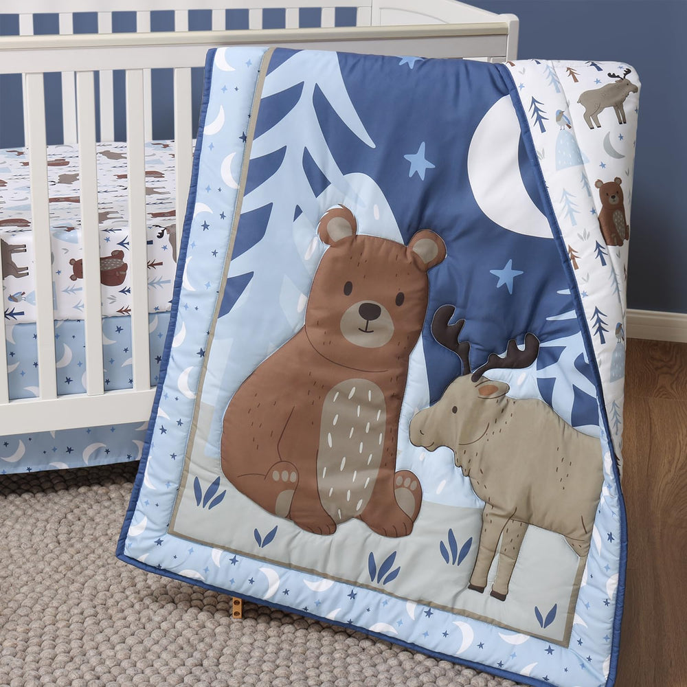 The Peanutshell Under The Stars fabrics feel soft against baby skin