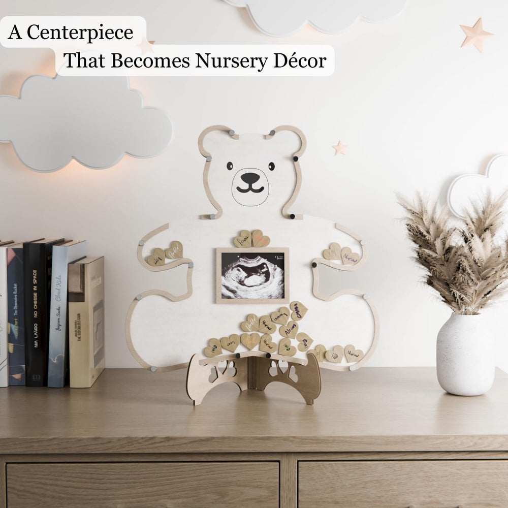 The Real Bossy Baby ultrasound/nursery frame displays a cherished image with style.