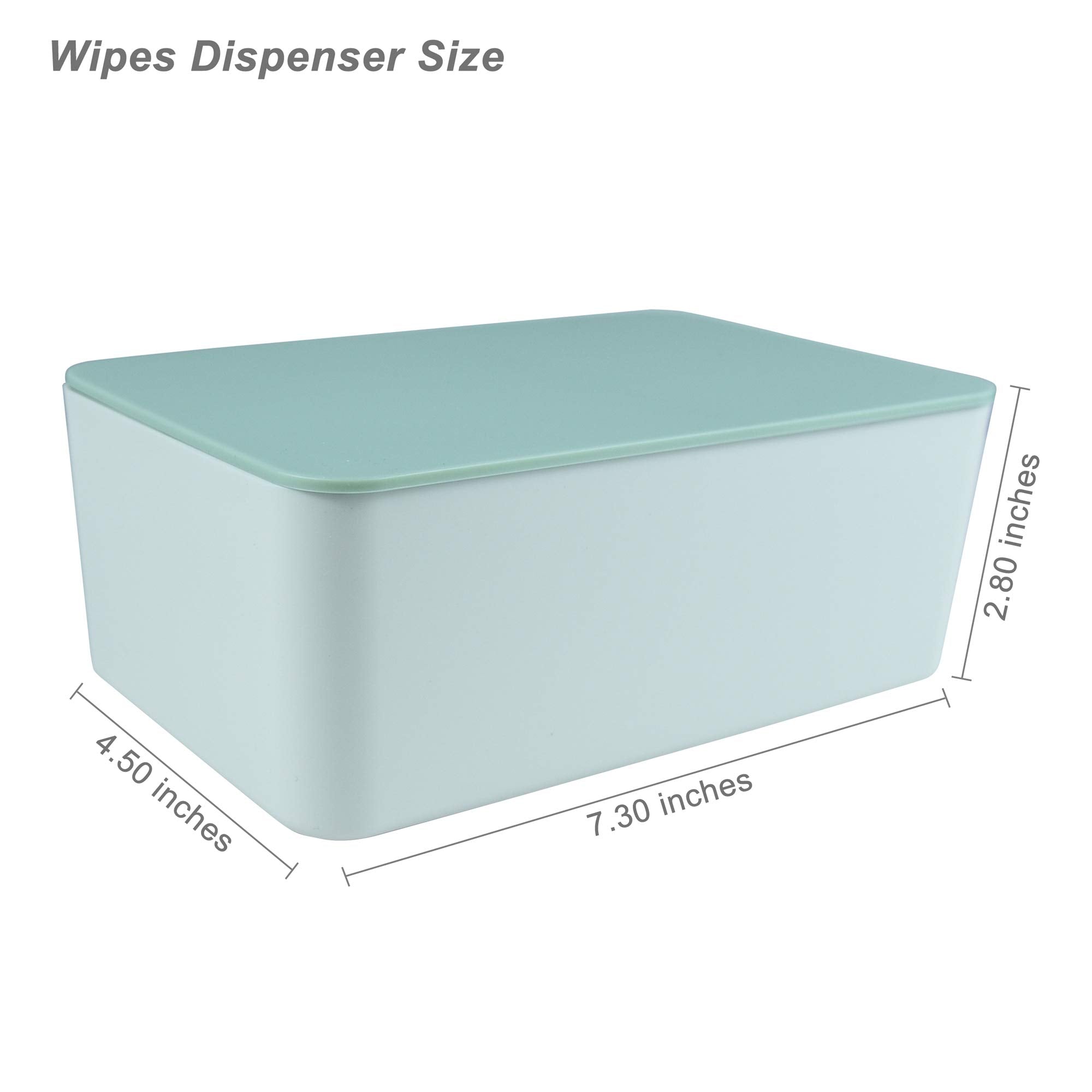 The Revenant wet wipes dispenser open top; effortless wipe access.