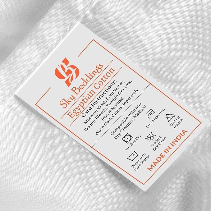 The Sky Bedding toddler pillowcase set packaging presentation communicates gift-ready quality