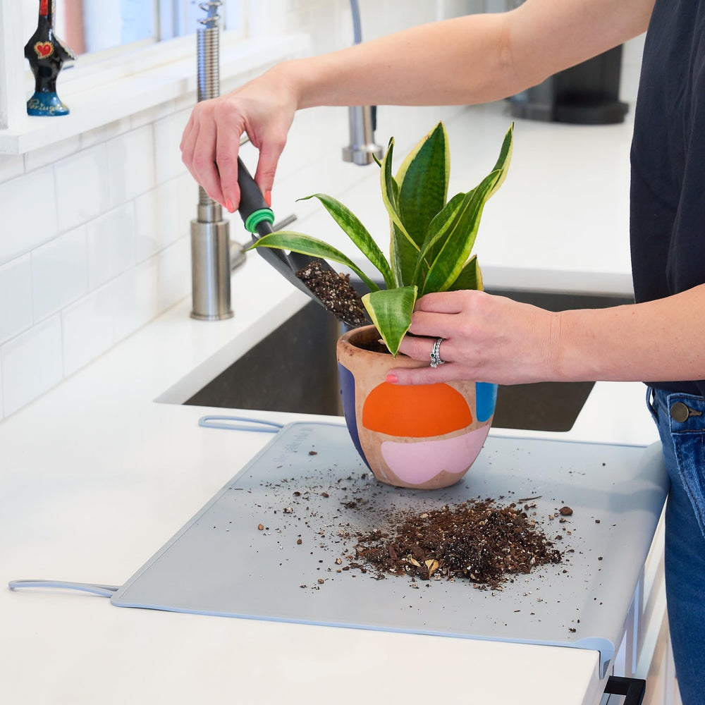 The Table Tyke Placemat XL is dishwasher safe for easy cleaning
