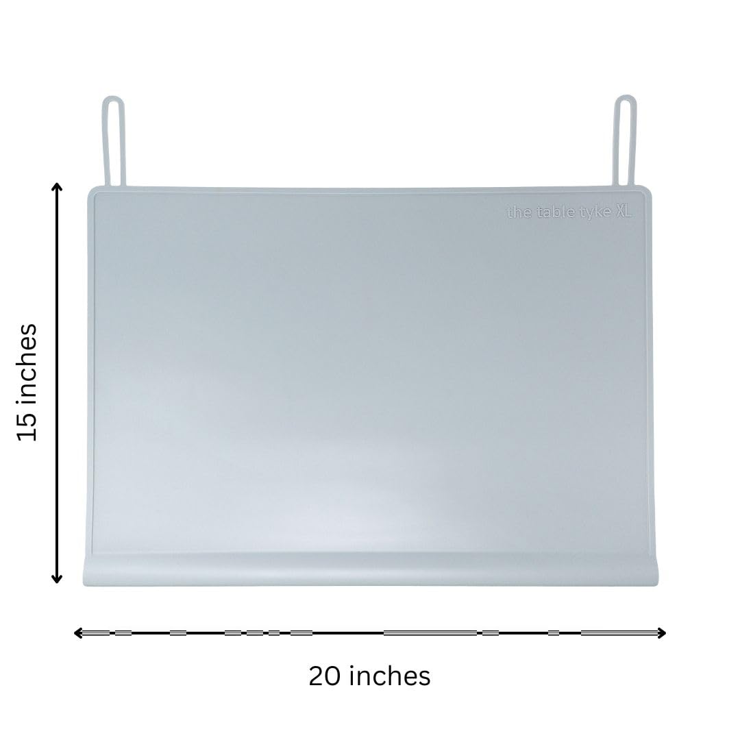The Table Tyke Placemat XL is waterproof and wipe-clean