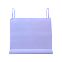 The Table Tyke Lilac placemats with edge bumper protect gums and surfaces during meals