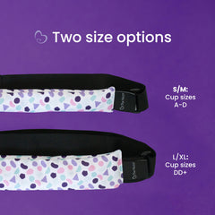The Nuzzi adjustable-strap view highlights customizable comfort and secure fit.